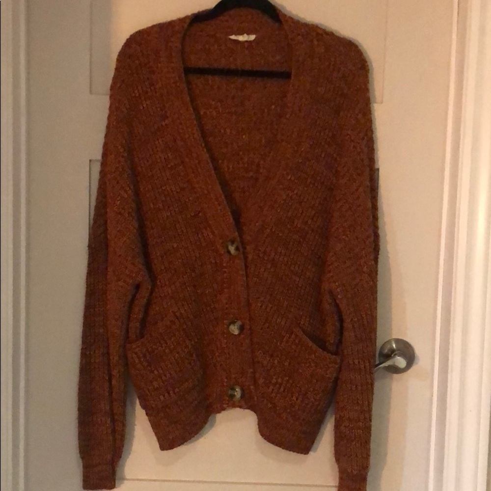 Button up slouchy cardigan